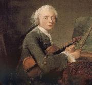 Jean Baptiste Simeon Chardin Helena Youth violin oil painting reproduction
